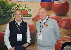 Jeff Trickett and Michael Ryshouwer with Flavorful Brands.